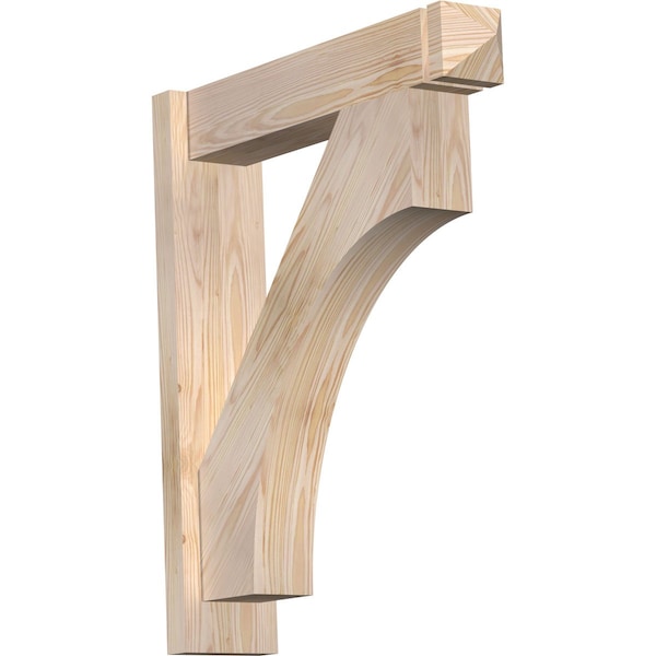 Ekena Millwork Westlake Smooth Arts and Crafts Outlooker, Douglas Fir, 5 1/2"W x 24"D x 28"H OUT06X24X28WTL03SDF - main